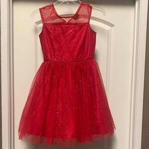 Lilt Red Sparkling Dress